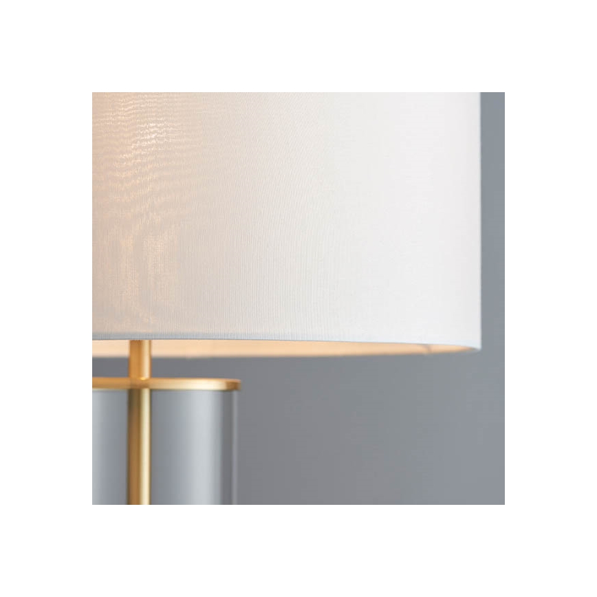 Endon 68802 - Lampe de table tactile à intensité variable LESSINA 1xE27/10W/230V doré/blanc