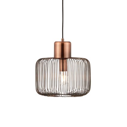 Endon 68986 - Suspension sur câble NICOLA 1xE27/40W/230V cuivrée