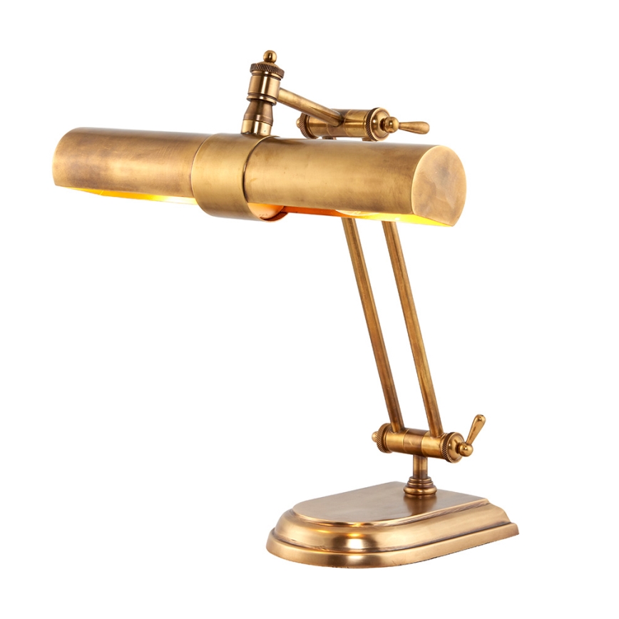 Endon 69834 - Lampe de table WINCHESTER 2xE14/6W/230V laiton