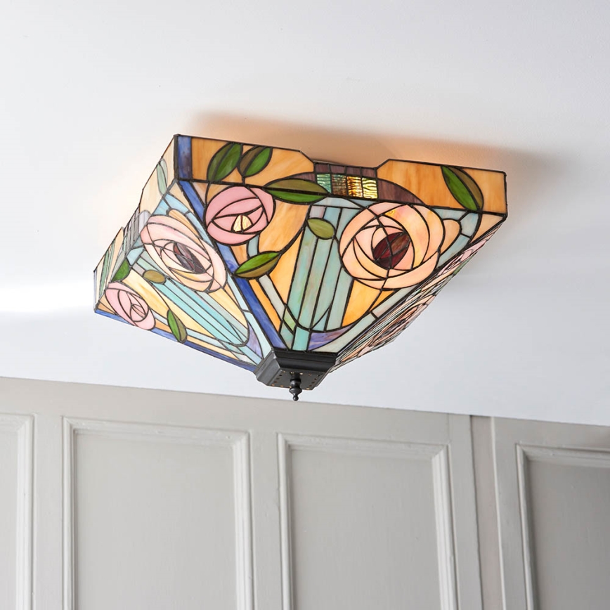Endon 70698 - Plafonnier WILLOW 2xE27/60W/230V