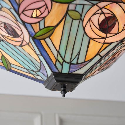 Endon 70698 - Plafonnier WILLOW 2xE27/60W/230V