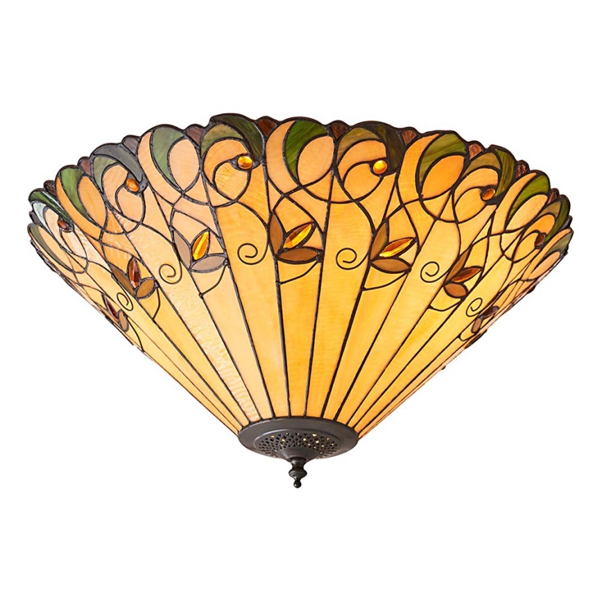 Endon 70706 - Plafonnier JAMELIA 2xE27/60W/230V d. 50 cm