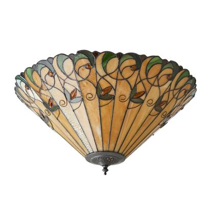 Endon 70706 - Plafonnier JAMELIA 2xE27/60W/230V d. 50 cm