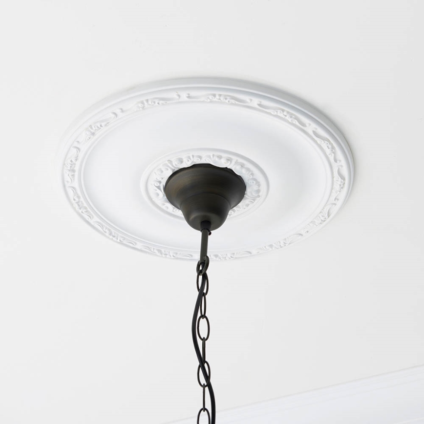 Endon 70824 - Suspension à chaîne Tiffany DRAGONFLY 3xE27/60W/230V Ø 41 cm