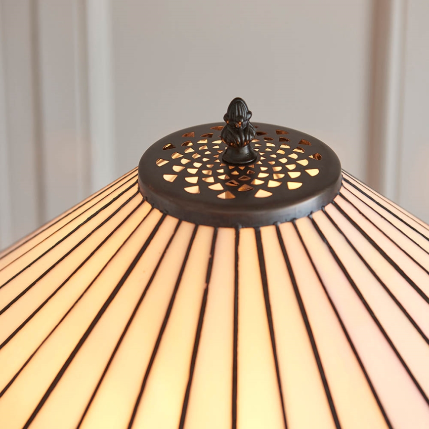 Endon 70936 - Lampadaire FARGO 2xE27/60W/230V Ø 50 cm