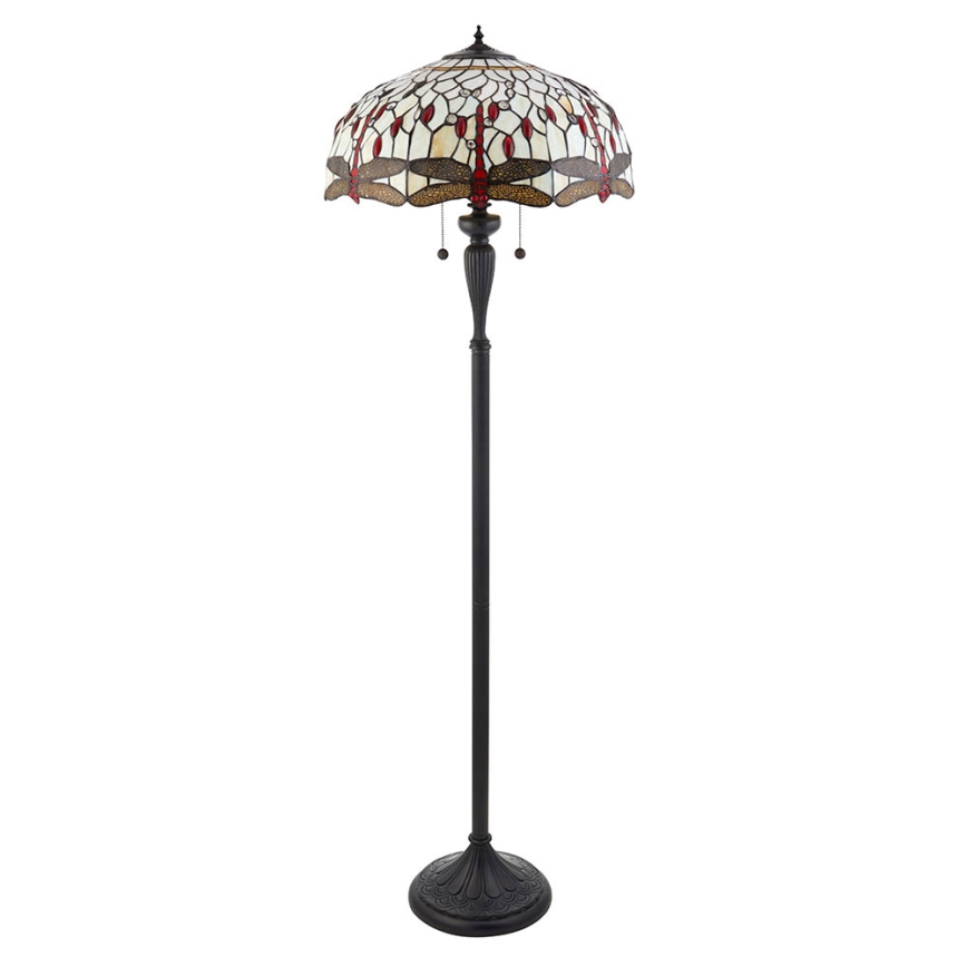 Endon 70940 - Lampadaire DRAGONFLY 2xE27/60W/230V Ø 50 cm