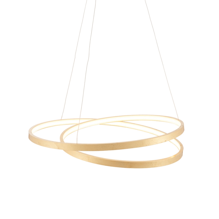Endon 72479 - Suspension filaire SCRIBBLE LED/31,5W/230V 3000K doré