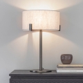 Endon 72631 - Lampe de table HAYFIELD 1xE27/40W/230V bronze/gris