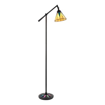 Endon 74355 - Lampadaire Tiffany DARK STAR 1xE14/40W/230V