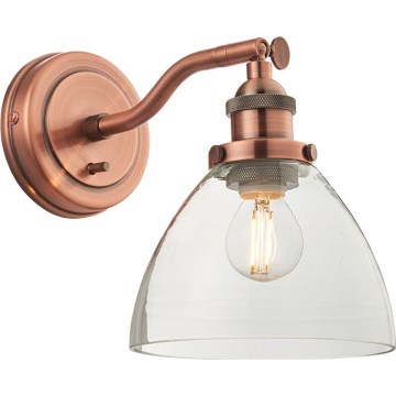 Endon 76334 - Applique spot murale HANSEN 1xE14/40W/230V cuivrée