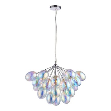 Endon 76450 - Suspension sur câble INFINITY 6xG9/28W/230V multicolore