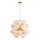 Endon 76499 - Suspension sur câble OSCAR 28xG9/18W/230V, dorée