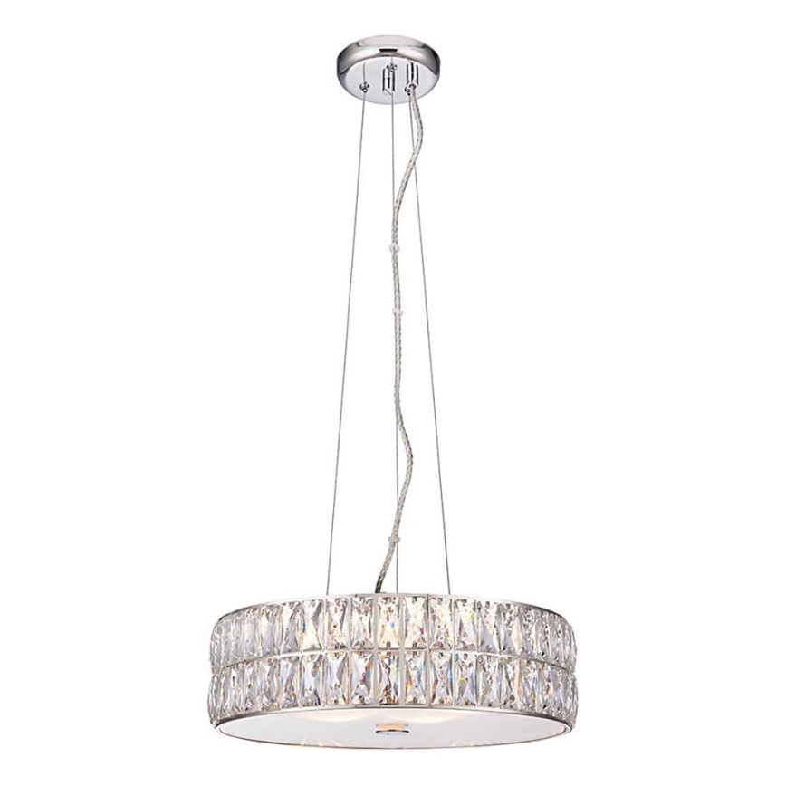 Endon 76513 - Suspension LED sur câble VERINA 5xLED/5W/230V, chrome brillant