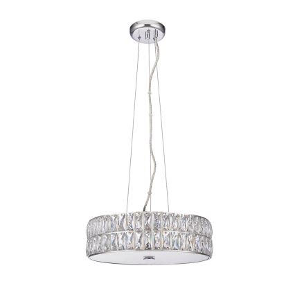 Endon 76513 - Suspension LED sur câble VERINA 5xLED/5W/230V, chrome brillant