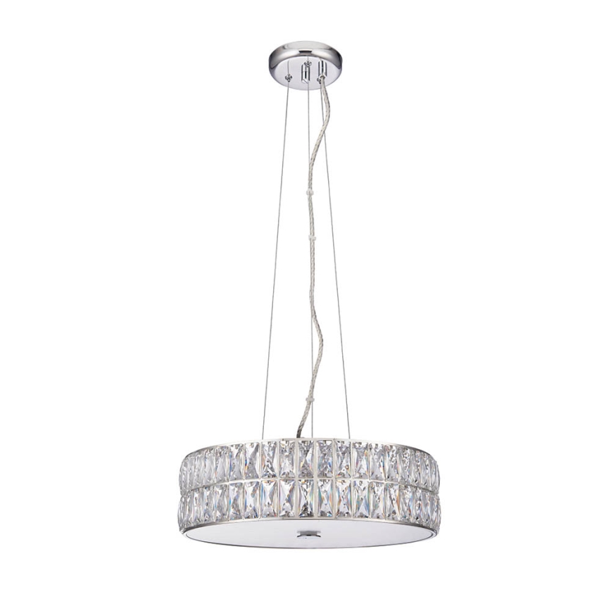 Endon 76513 - Suspension LED sur câble VERINA 5xLED/5W/230V, chrome brillant