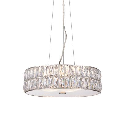 Endon 76513 - Suspension LED sur câble VERINA 5xLED/5W/230V, chrome brillant