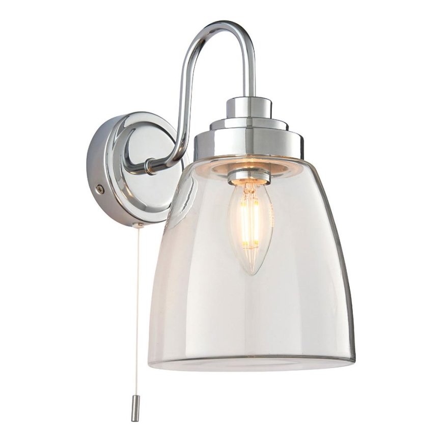 Endon 77088 - Applique murale pour salle de bains ASHBURY 1xE14/4W/230V IP44 chromé brillant