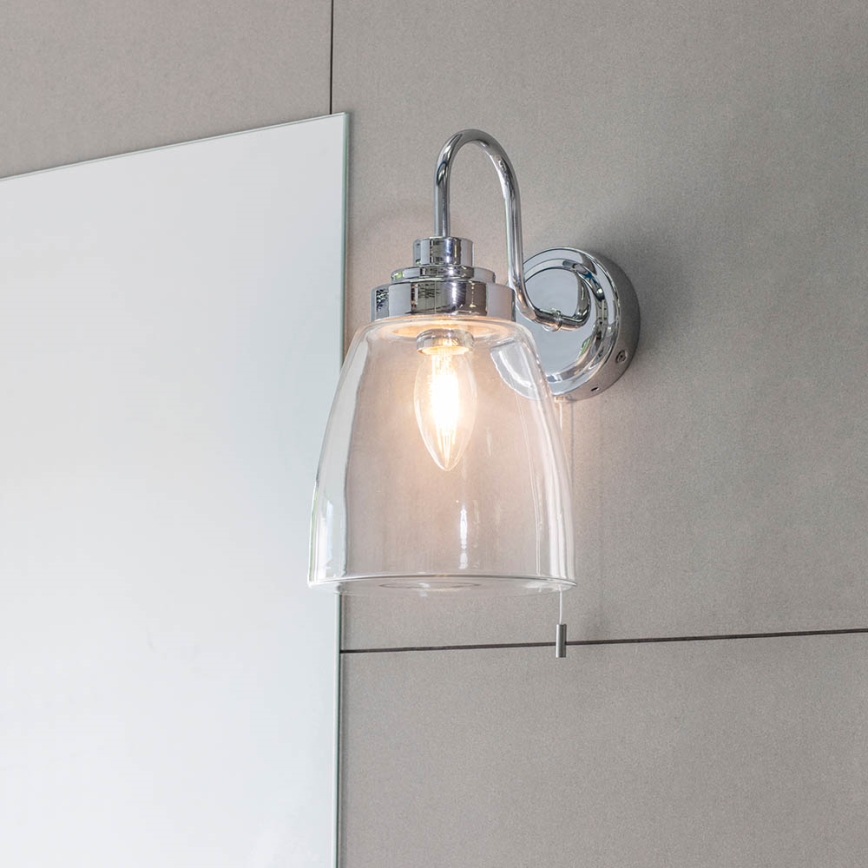 Endon 77088 - Applique murale pour salle de bains ASHBURY 1xE14/4W/230V IP44 chromé brillant