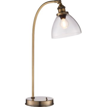 Endon 77859 - Lampe de table HANSEN 1xE14/40W/230V en laiton
