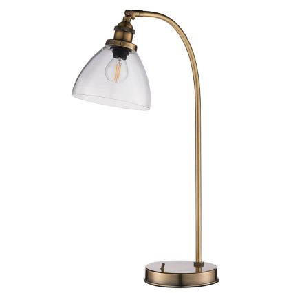 Endon 77859 - Lampe de table HANSEN 1xE14/40W/230V en laiton