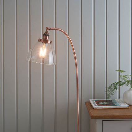Endon 77862 - Lampadaire HANSEN 1xE27/40W/230V cuivre
