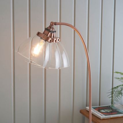 Endon 77862 - Lampadaire HANSEN 1xE27/40W/230V cuivre