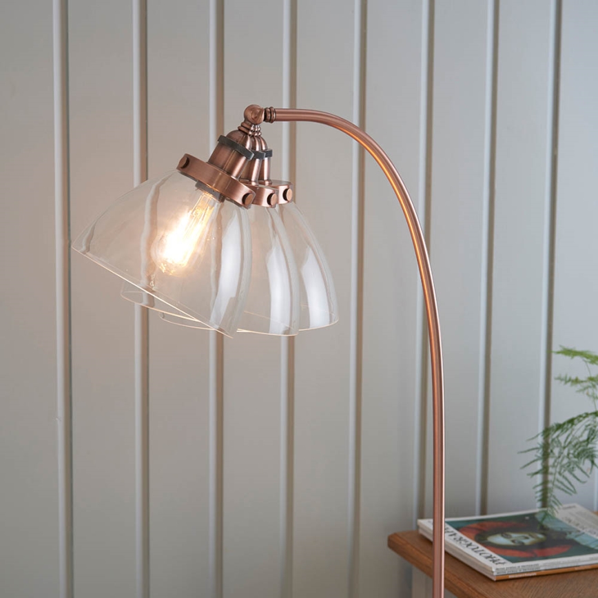 Endon 77862 - Lampadaire HANSEN 1xE27/40W/230V cuivre