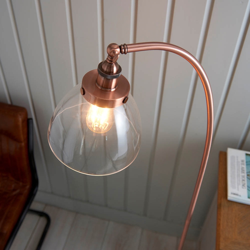 Endon 77862 - Lampadaire HANSEN 1xE27/40W/230V cuivre