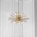 Endon 81935 - Lustre à chaîne 8xE14/40W/230V doré