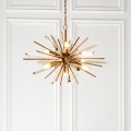 Endon 81936 - Lustre à chaîne 6xE14/40W/230V doré