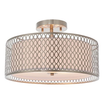 Endon 81966 - Plafonnier CORDERO 3xE27/10W/230V chrome mat