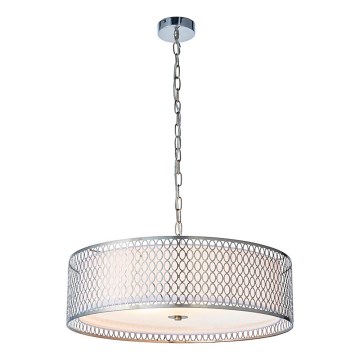 Endon 81969 - Suspension chaîne CORDERO 3xE27/10W/230V chrome mat