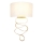 Endon 82070 - Applique murale 1xE27/10W/230V blanc/laiton