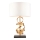 Endon 82071 - Lampe de table 1xE27/10W/230V blanc/laiton/noir