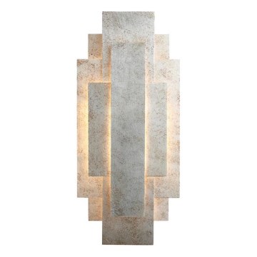 Endon 90451 - Applique murale ALZARE 2xG9/3W/230V patine blanche