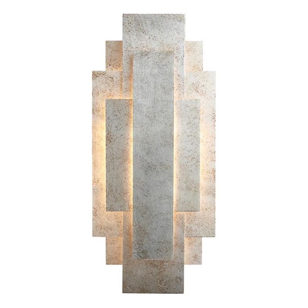 Endon 90451 - Applique murale ALZARE 2xG9/3W/230V patine blanche