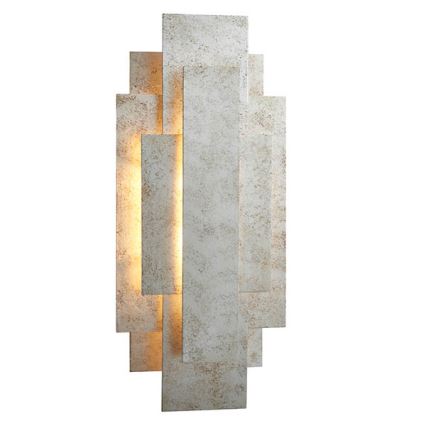 Endon 90451 - Applique murale ALZARE 2xG9/3W/230V patine blanche