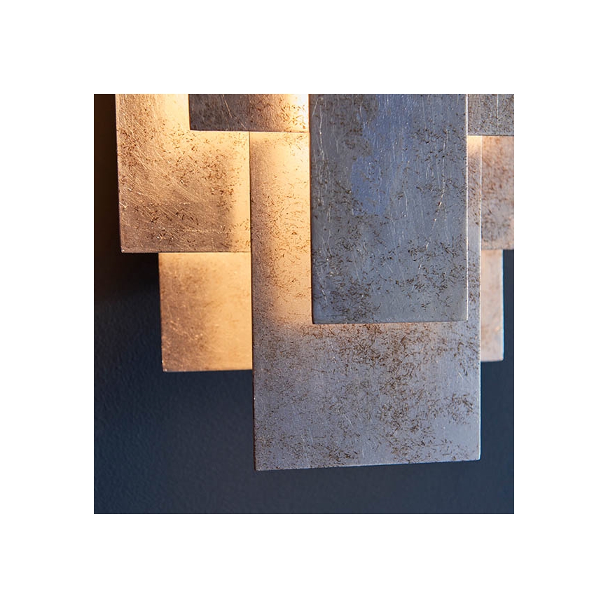 Endon 90451 - Applique murale ALZARE 2xG9/3W/230V patine blanche
