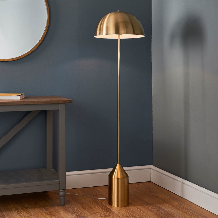 Endon 90521 - Lampadaire NOVA 1xE27/60W/230V laiton