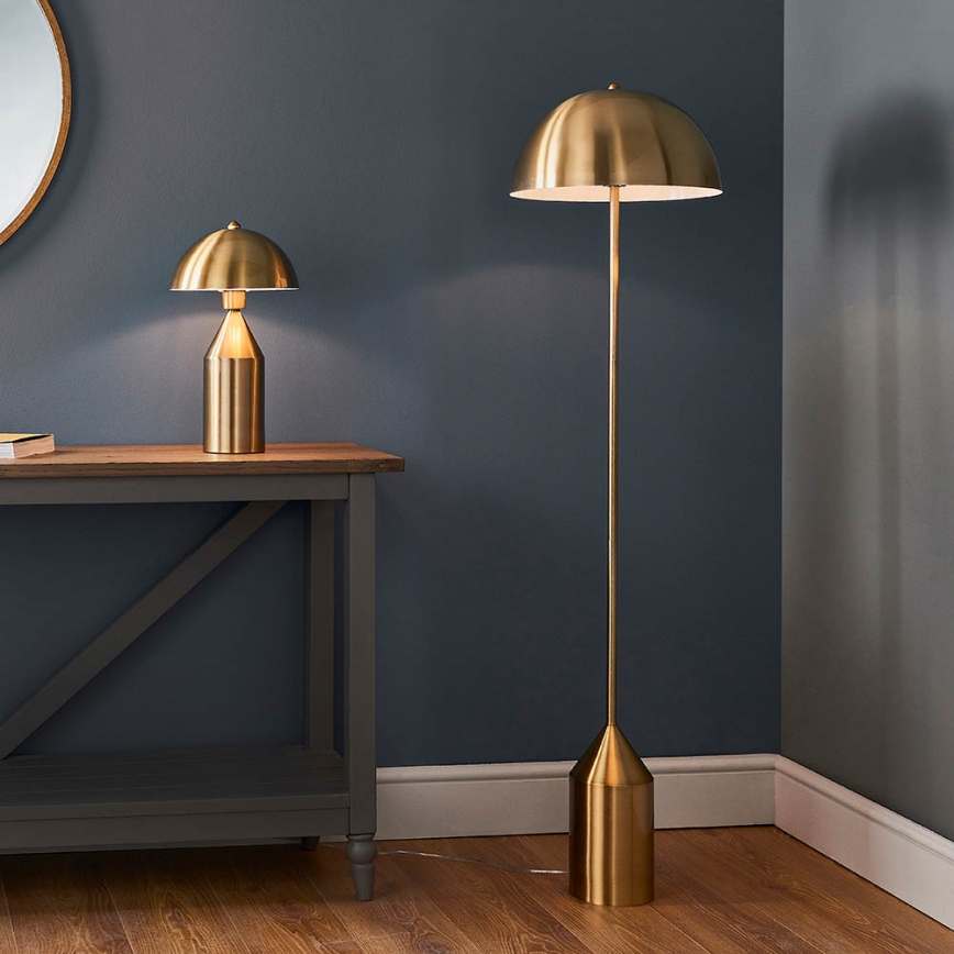 Endon 90521 - Lampadaire NOVA 1xE27/60W/230V laiton