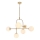 Endon 90842 - Lustre sur tige 6xE14/7W/230V laiton/blanc