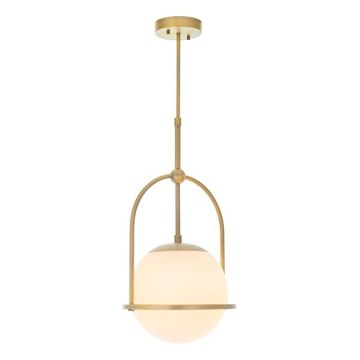 Endon 90844 - Suspension sur tige ONTARIO 1xE27/10W/230V laiton