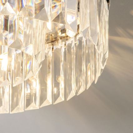 Endon 91811 - Plafonnier de salle de bains SHIMMER 5xG9/18W/230V IP44, chrome brillant