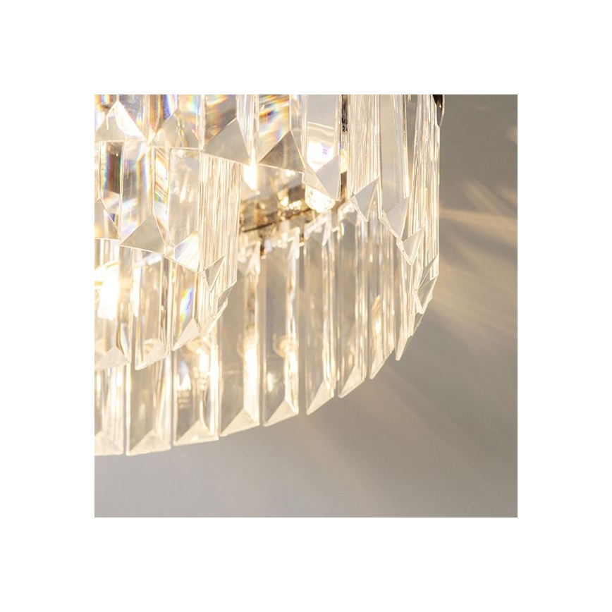 Endon 91811 - Plafonnier de salle de bains SHIMMER 5xG9/18W/230V IP44, chrome brillant