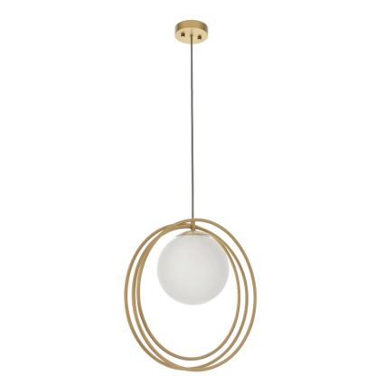 Endon 92488 - Suspension sur câble EMILIO 1xE27/10W/230V dorée