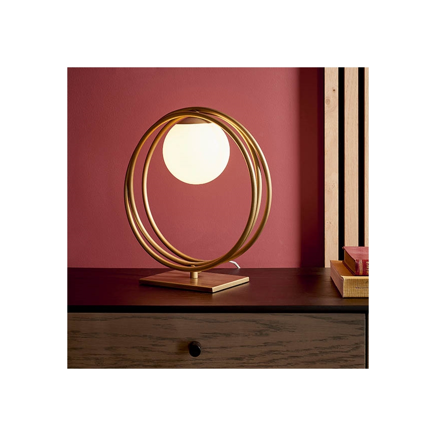 Endon 92491 - Lampe de table EMILIO 1xG9/3W/230V dorée