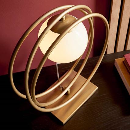 Endon 92491 - Lampe de table EMILIO 1xG9/3W/230V dorée