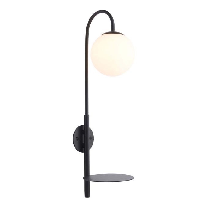 Endon 92726 - Applique murale HALO 1xG9/3W/230V noire