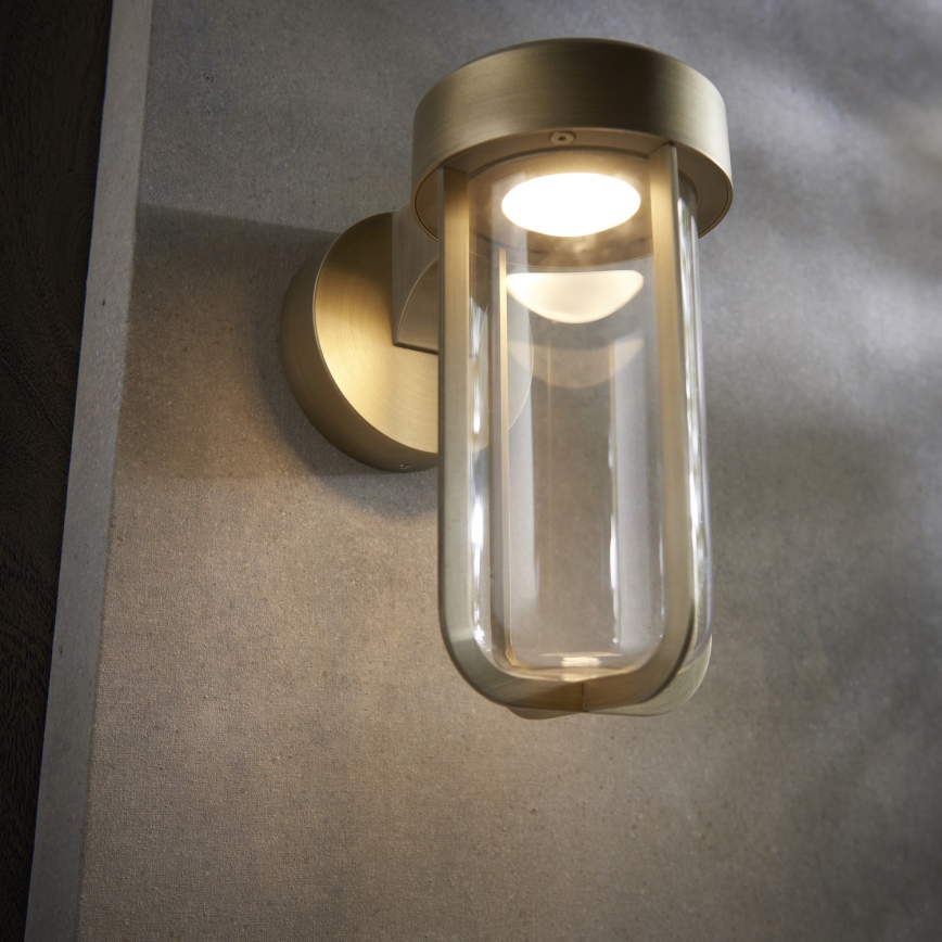 Endon 92856 - Applique murale LED pour salle de bains LED/8W/230V IP44 2700K laiton