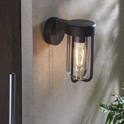 Endon 92857 - Applique murale pour salle de bains 1xE27/6W/230V IP44 bronze/noir